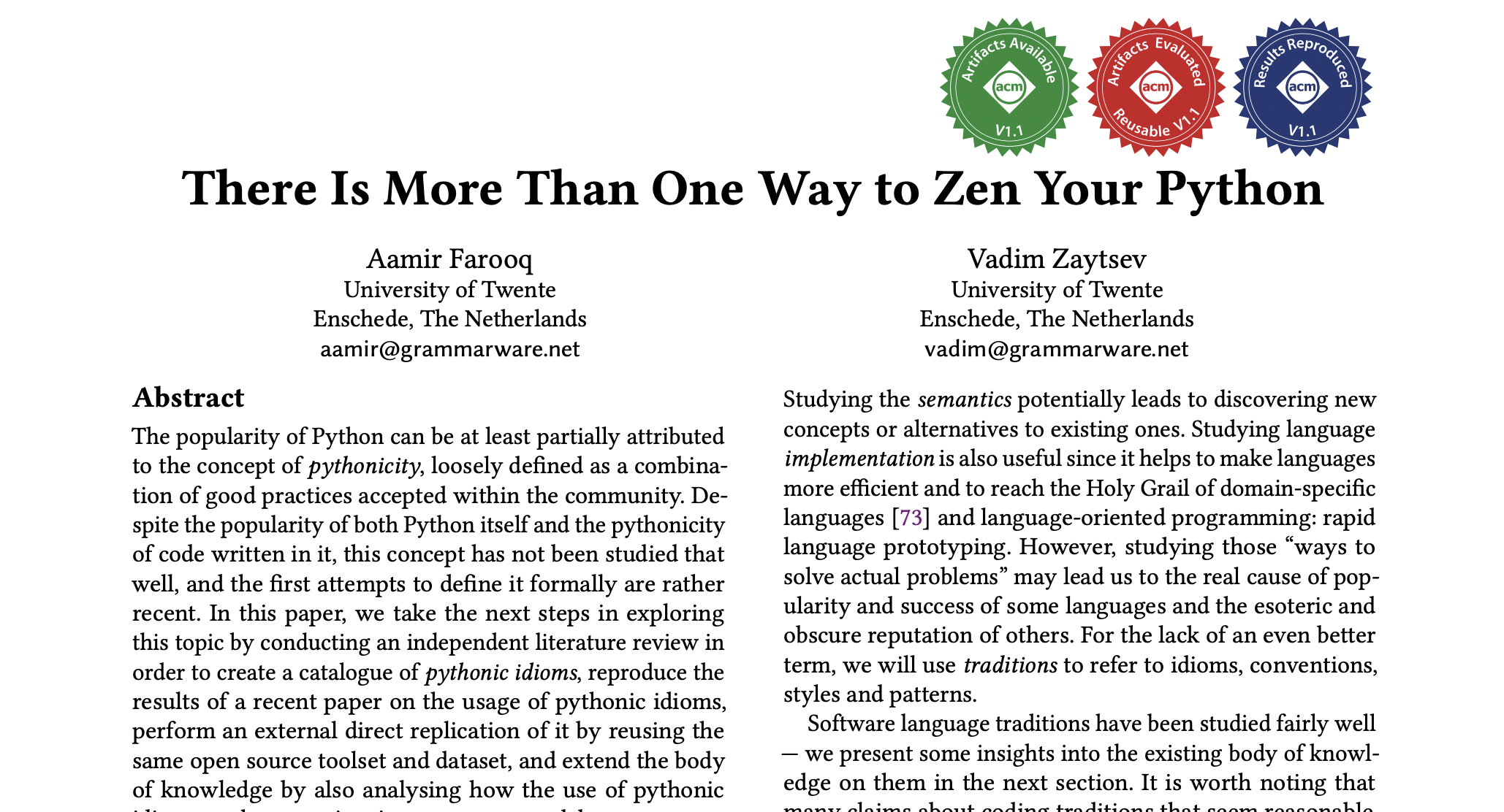 There Is More Than One Way To Zen Your Python preview
